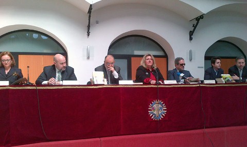 Imagen de la presentación del libro